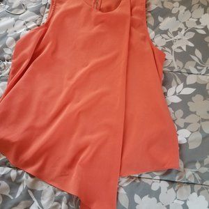 The Limited Asymmetrical Sleeveless Blouse